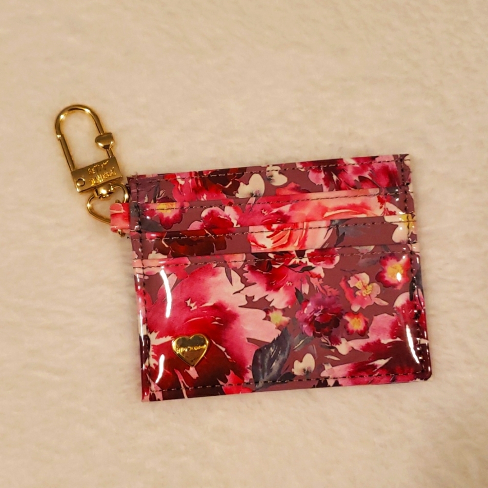 NEW Betsey Johnson mini cardholder/wallet